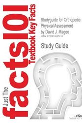 Cover Art for 9781619057418, Studyguide for Orthopedic Physical Assessment by David J. Magee, ISBN 9780721605715 by Cram101 Textbook Reviews