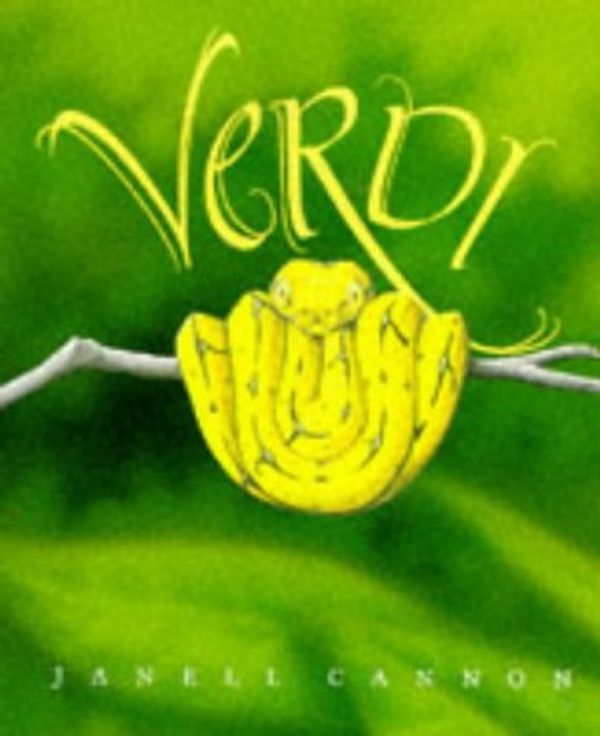 Cover Art for 9781856022668, Verdi by Janell Cannon