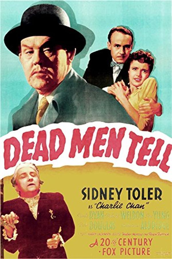 Cover Art for B01IDNK2N0, Dead Men Tell Us Poster Top from Left: Sidney Toler (Aka Charlie Chan) Paul Mcgrath Kay Aldridge (Aka Katharine Aldridge) 1941. Movie Poster Masterprint (24 x 36) by 