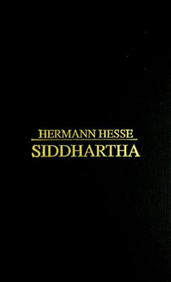 Cover Art for 9780848813611, Sidhartha by Hermann Hesse