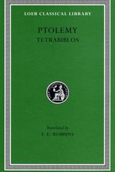 Cover Art for 9780674994799, Tetrabiblos by Ptolemy