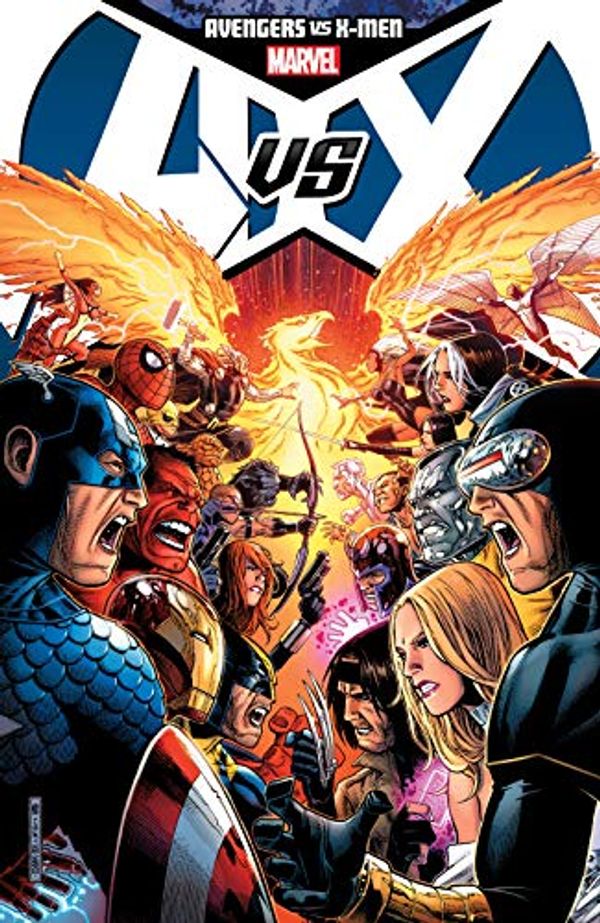 Cover Art for B07SZJJ4YR, Avengers vs. X-Men Collection by Brian Michael Bendis, Jason Aaron, Ed Brubaker, Matt Fraction, Jonathan Hickman, Jeph Loeb