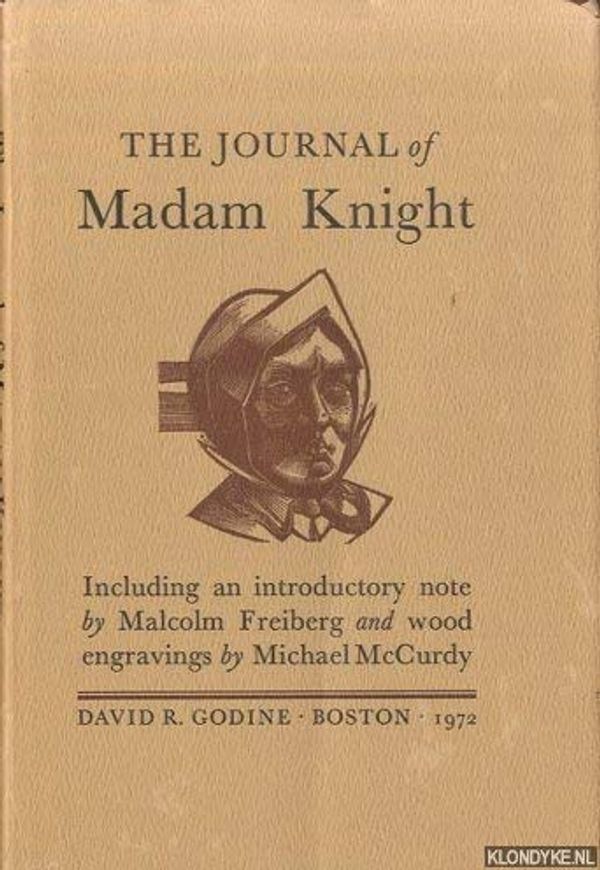 Cover Art for 9780879230449, The Journal of Madam Knight, by Sarah Kemble Knight