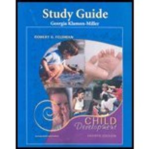 Cover Art for 9780131732483, Child Development: Study Guide by Robert Feldman