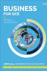 Cover Art for 9780170418492, Business for QCE: Units 3 & 4: Diversification and Growth ' Student Book with 1 Access Code for 26 Months by Sally Adams, Berenice Furlong, Melissa Larsson, Amy Thompson