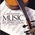 Cover Art for 9780070332669, Music: an appreciation by Roger Kamien
