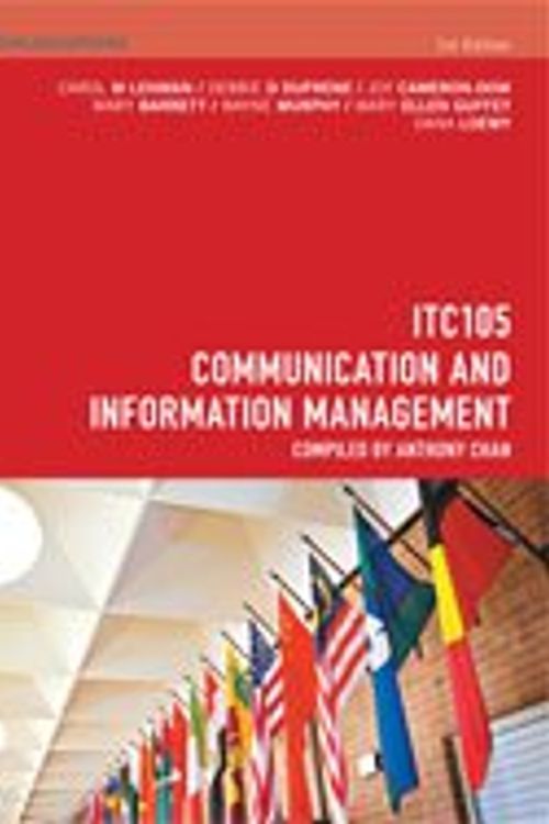 Cover Art for 9780170268844, Bundle: CP0941 - ITC105 Communication and Information Management + CSU Mindtap Info Promotional Flyer by Chan