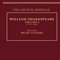 Cover Art for 9780415487313, William Shakespeare: 1774-1801 v. 6 by 