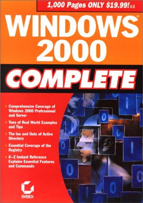 Cover Art for 9780782127218, Windows 2000 Complete by Sybex; Sybex Inc.