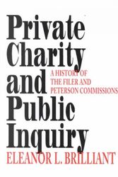 Cover Art for 9780253337511, Private Charity and Public Inquiry by Eleanor L. Brilliant