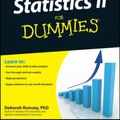 Cover Art for 9780470466469, Statistics II For Dummies by Deborah J. Rumsey
