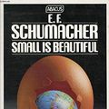 Cover Art for 9780349131320, SMALL IS BEAUTIFUL B by E.f Schumacher