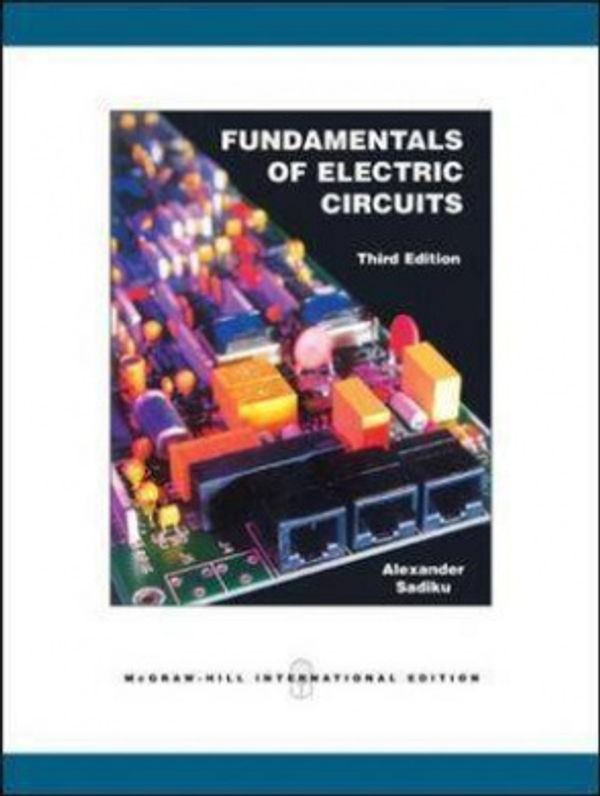 Cover Art for 9780071266475, Fundamentals of Electric Circuits by Charles Alexander