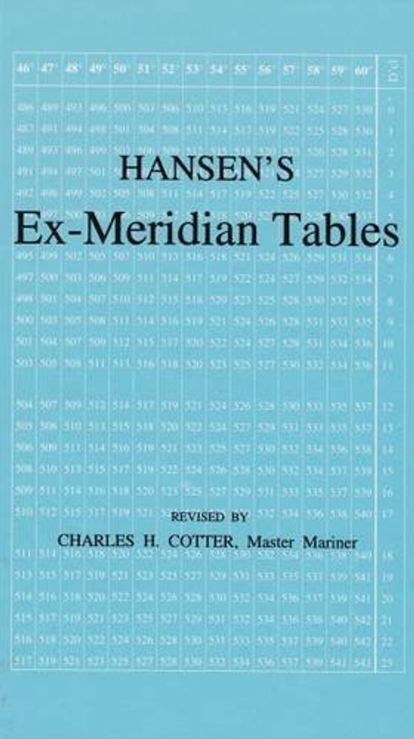 Cover Art for 9780851740935, Hansen's Improved Ex-meridian Tables by L.f. Hansen