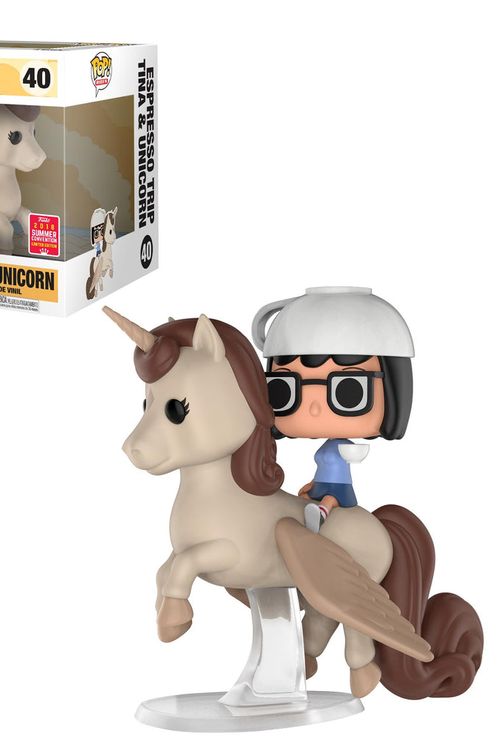 Cover Art for 0889698291408, Funko POP! Rides Bob's Burgers #40 Espresso Trip Tina & Unicorn - Funko 2018 San Diego Comic Con (SDCC) Limited Edition by FunKo