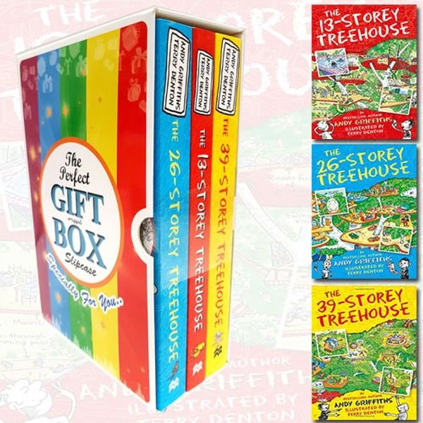 Cover Art for 9789123507627, The Treehouse Series Collection By Andy Griffiths 3 Books Bundle Gift Wrapped Slipcase Specially For You by Andy Griffiths