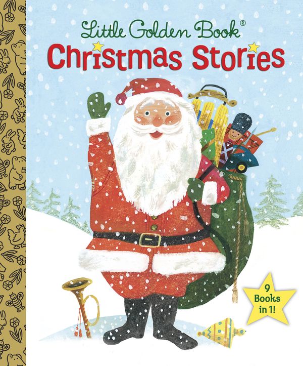 Cover Art for 9780553522273, Little Golden Book Christmas Stories by Various