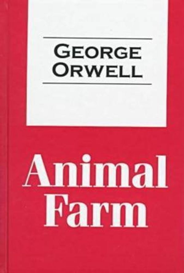 Cover Art for 9781560005209, Animal Farm (Transaction Large Print Books) by George Orwell