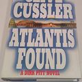 Cover Art for B0078EOBKG, ATLANTIS FOUND By CLIVE CUSSLER 1999 First Edition by CLIVE CUSSLER