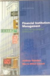 Cover Art for 9780073405148, Financial Institutions Mgmt (McGraw-Hill/Irwin Series in Finance, Insurance, and Real Est) by Anthony Saunders