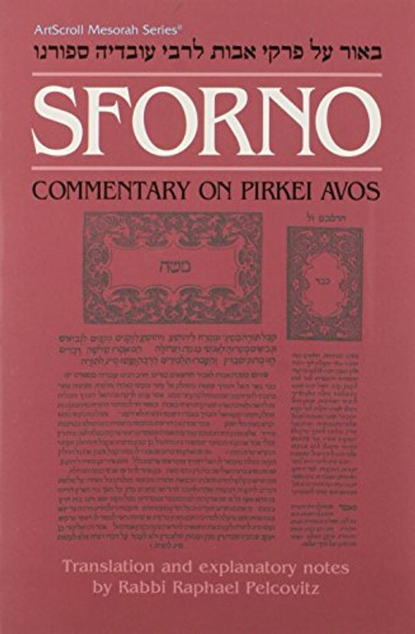 Cover Art for 9780899063881, Sforno on Pirkei Avos by Raphael Pelcovitz