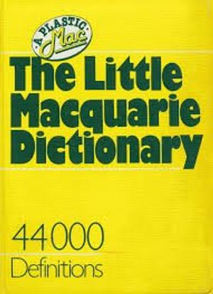 Cover Art for 9780949757067, Little MacQuarie Dictionary by David Blair