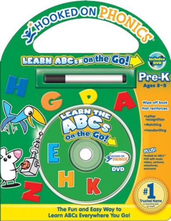 Cover Art for 9781601438959, Learn ABC's Everywhere Wipe-off Board Book with DVD (Hooked on Phonics) by Hooked on Phonics