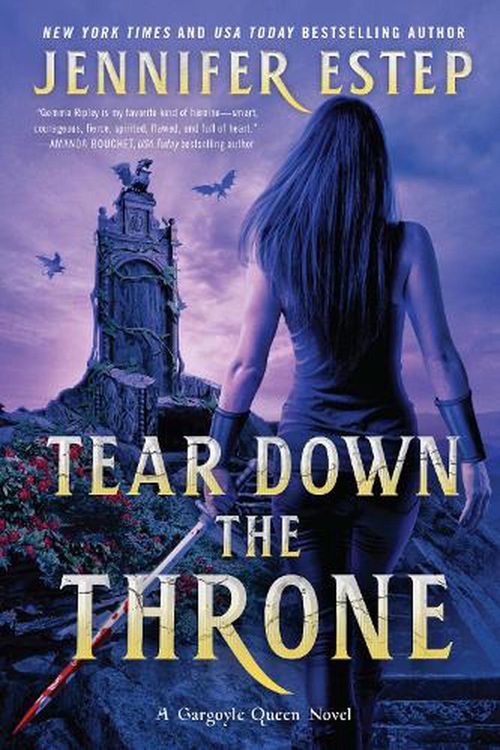 Cover Art for 9780063023093, Tear Down the Throne by Jennifer Estep