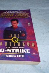 Cover Art for 9780671019228, Q Strike No 3 The Q Continuum No 49 by Greg Cox