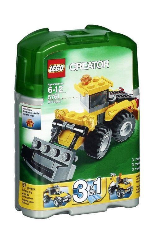 Cover Art for 0673419144599, Mini Digger Set 5761 by LEGO Creator