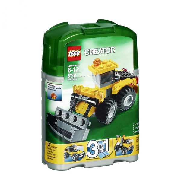 Cover Art for 0673419144599, Mini Digger Set 5761 by LEGO Creator