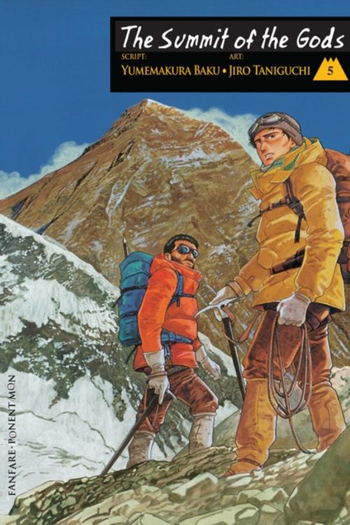 Cover Art for 9788492444403, Summit of the Gods, The: Volume 5 by Jiro Taniguchi