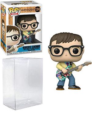 Cover Art for 0664213641124, Rivers Cuomo #174 Pop Rocks Weezer Vinyl Figure (Includes Compatible Ecotek Plastic Pop Box Protector Case) by Unknown