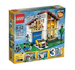 Cover Art for 5702014971561, Family House Set 31012 by Lego