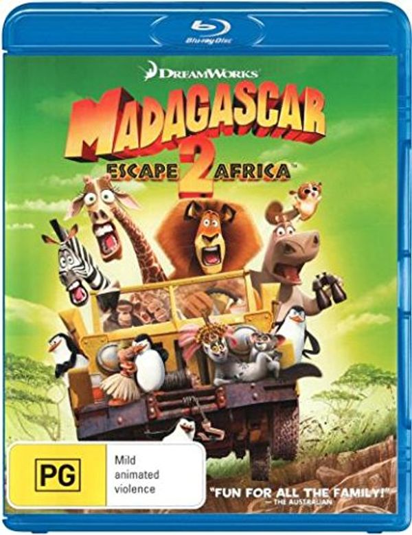 Cover Art for 9324915036154, Madagascar: Escape 2 Africa by Ben Stiller,David Schwimmer,Chris Rock,Jada Pinkett-Smith,Eric Darnell