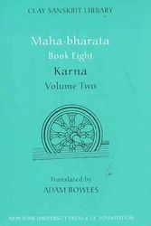 Cover Art for 9780814799956, Mahabharata: Karna Bk. 8, v.2 by Vyasa