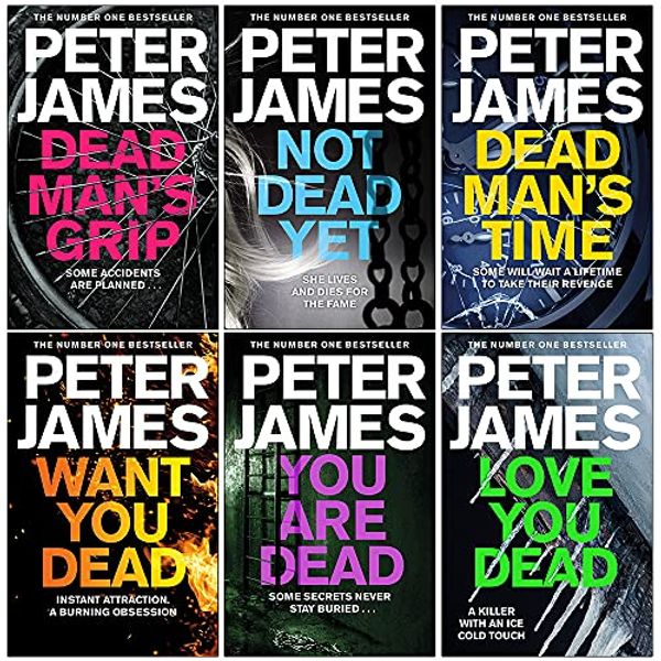 Cover Art for 9789124128562, Roy Grace Series 7-12 Collection 6 Books Set By Peter James (Dead Man's Grip, Not Dead Yet, Dead Man's Time, Want You Dead, You Are Dead, Love You Dead) by Peter James