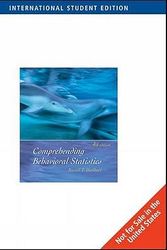 Cover Art for 9780495091837, Comprehending Behavioral Statistics by Russell T. Hurlburt