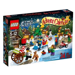 Cover Art for 0673419207812, City Advent Calendar Set 60063 by LEGO