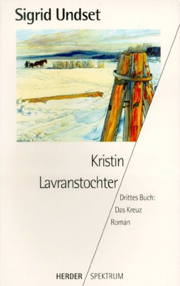 Cover Art for 9783451046636, Kristin Lavranstochter by Sigrid Undset