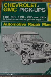 Cover Art for 9781850106647, Chevrolet and G.M.C.Pick-ups Automotive Repair Manual by Ken Freund