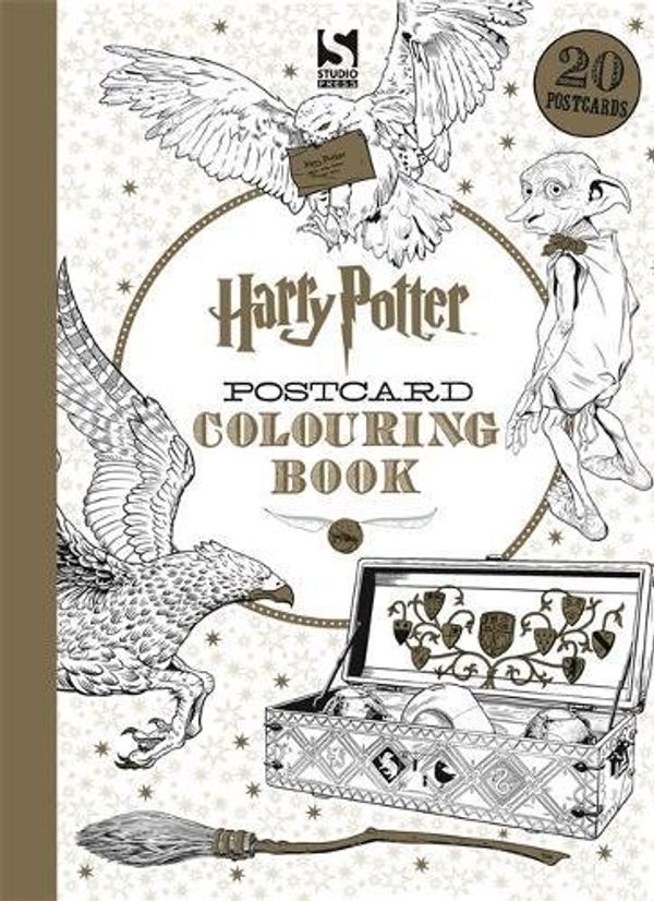 Cover Art for 9781783705948, Harry Potter Postcard Colouring Book by Warner Brothers