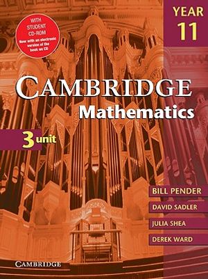 Cover Art for 9780521658645, Cambridge 3 Unit Mathematics Year 11 with CD-Rom by Bill Pender