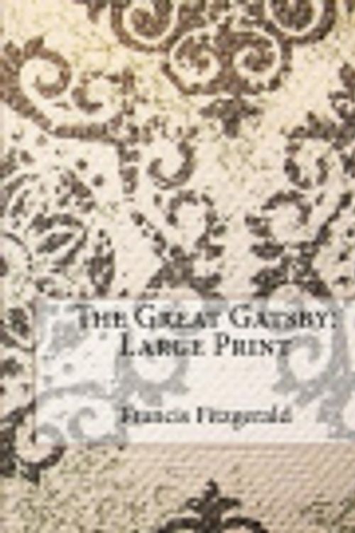 Cover Art for 9781979684620, The Great Gatsby by F. Scott Fitzgerald