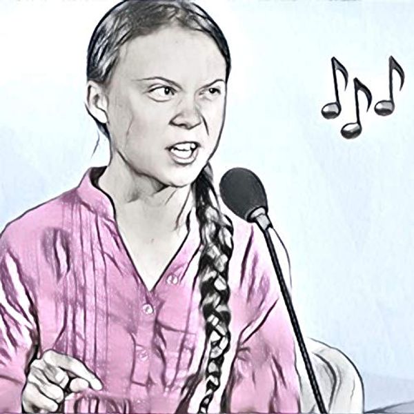 Cover Art for B07YNXG5HQ, Greta Thunberg by 