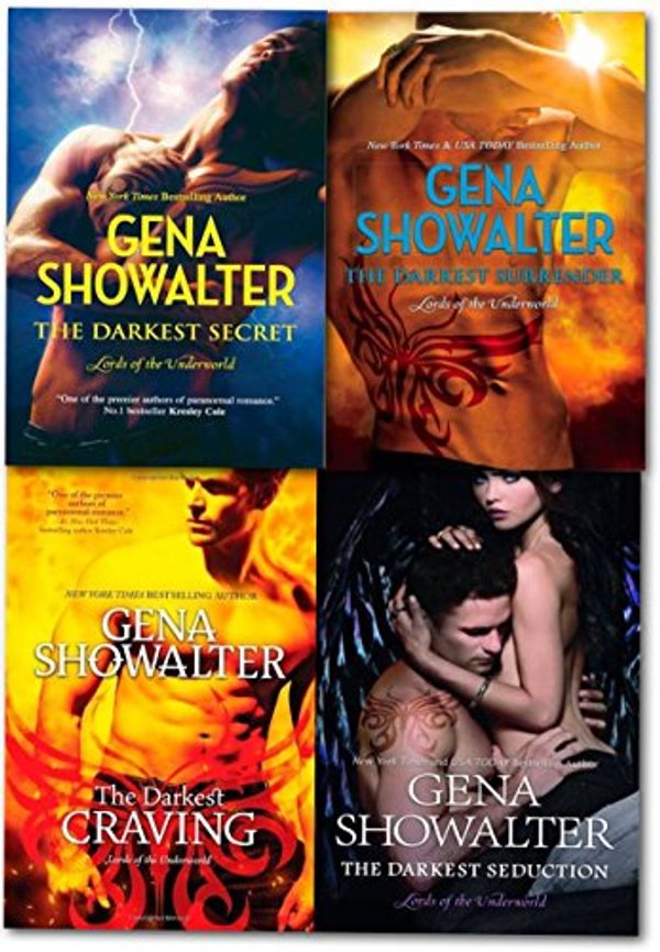 Cover Art for 9789526527581, The Darkest Collection Gena Showalter 4 Books Set Lords of the Underworld Series (The Darkest Seduction, The Darkest Secret, The Darkest Surrender, The Darkest Craving) by Gena Showalter