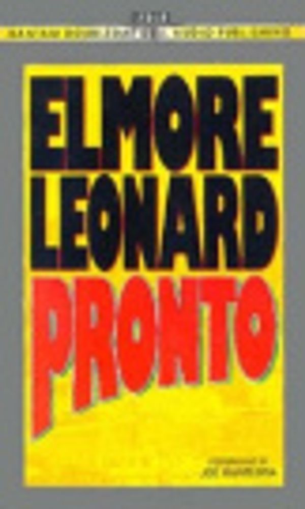 Cover Art for 9780553472240, Pronto by Elmore Leonard