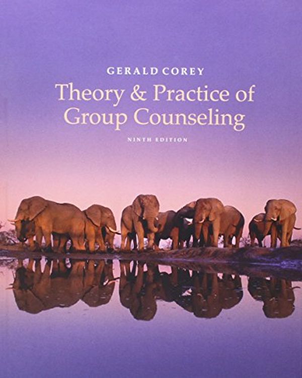 Cover Art for 9781305522473, Theory & Practice of Group Counseling by Gerald Corey