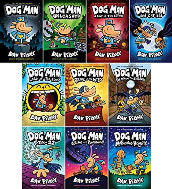 Cover Art for 9781338663730, Dog Man Books Complete Series Set 1-10 by Dav Pilkey