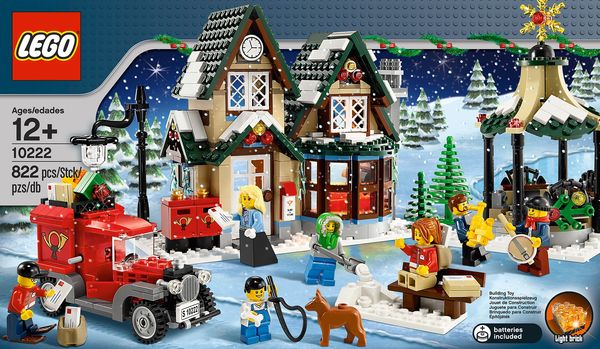 Cover Art for 0673419145374, Winter Village Post Office Set 10222 by Lego